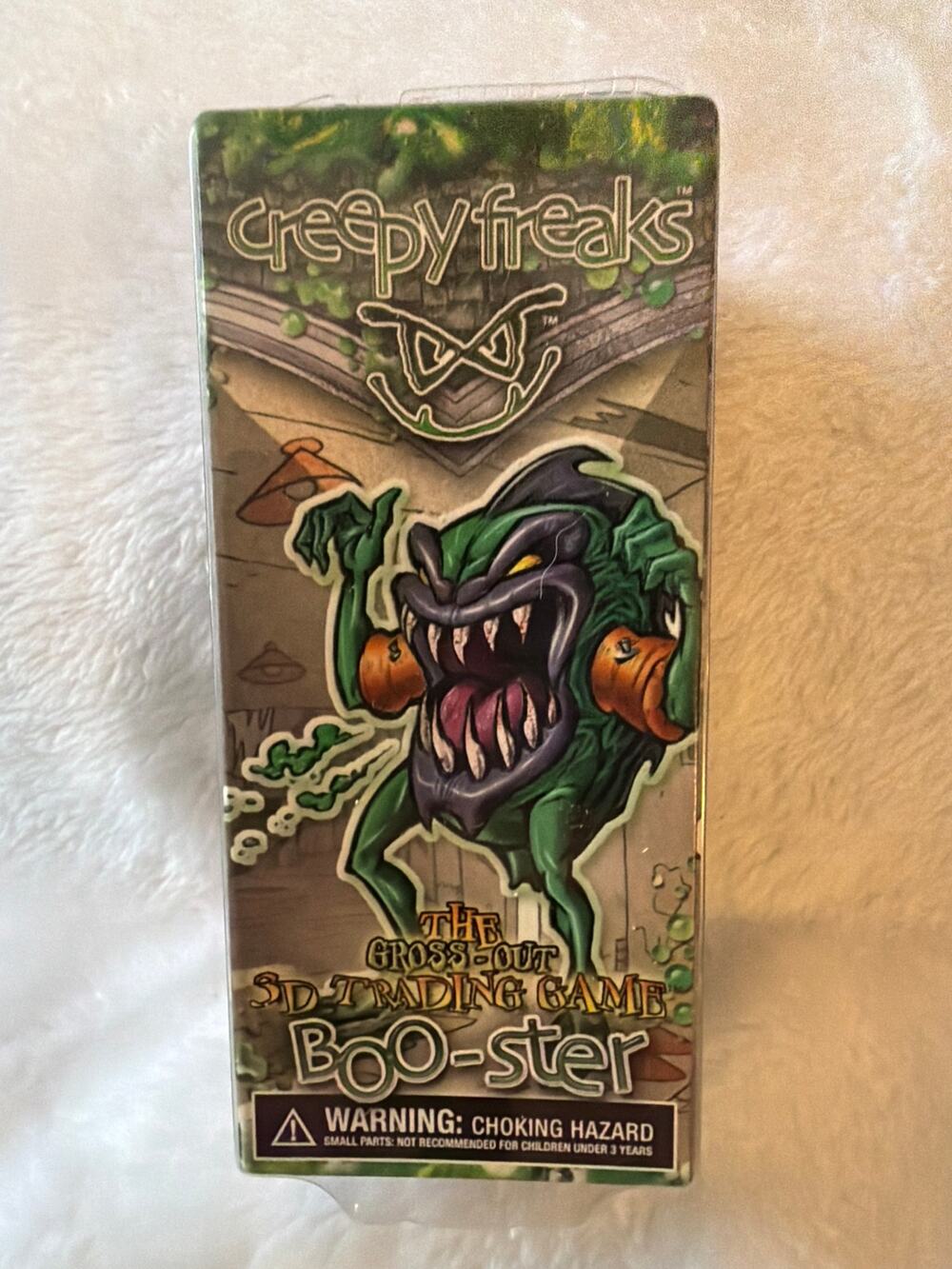 Creepy Freaks Boo-ster 3D Trading Game Booster Pack Sealed WizKids 56 Figures